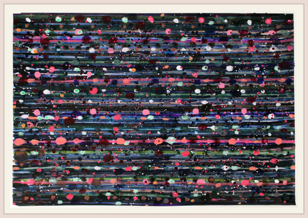 Landon Mackenzie, Blue Niagara, 2020