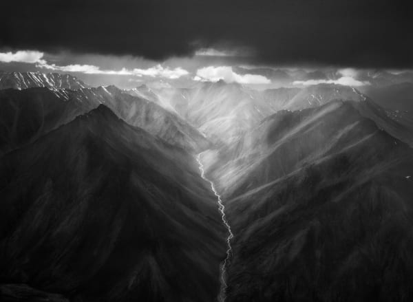 Sebastião Salgado Brooks Range, Alaska, 2009 platinum print 30 x 44 1/2 in. Edition of 7 (Edition record)