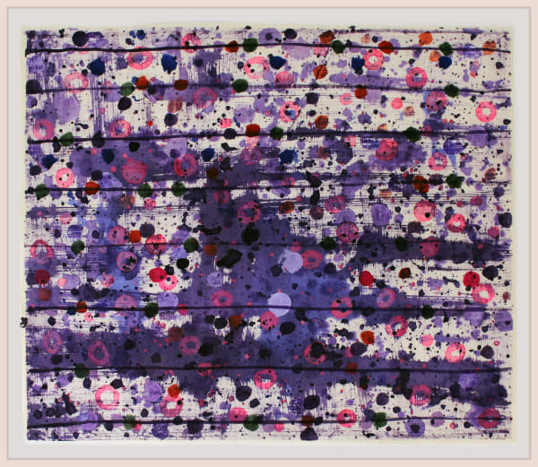 Landon Mackenzie, A Purple Line, 2020