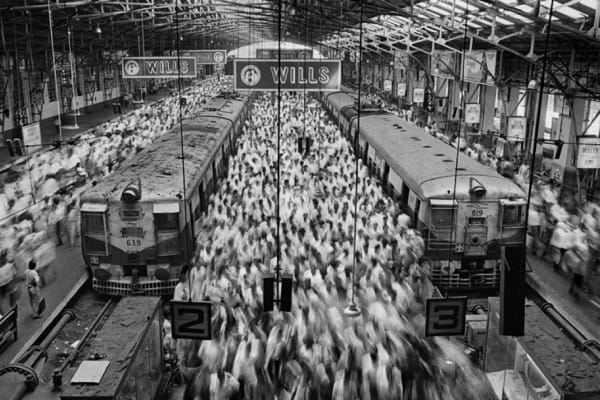Church Gate Station, Bombay, India, 1995