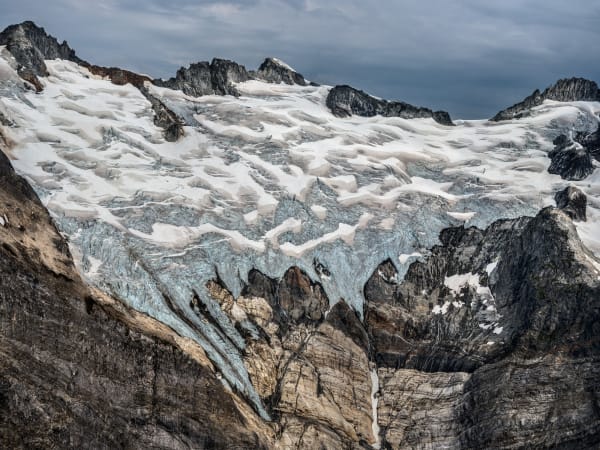 Coast Mountains #9, Firn Snow, British Columbia, Canada, 2023