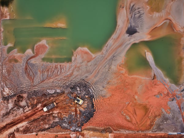 Settling Pond #1, Kamoa Kakula, Democratic Republic of Congo, 2024