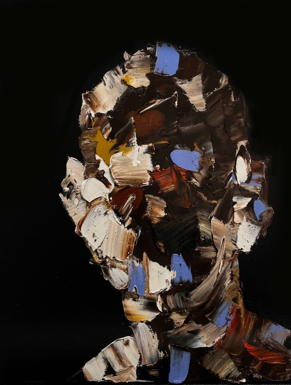 Moses Salihou, Portrait 4, 2023