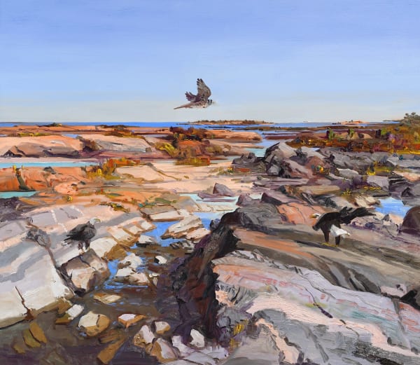 Low Water at the Duquesne Barrier Islands, 2023