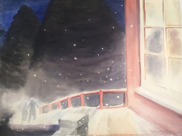 New Years at Manitou, Quebec, 1990