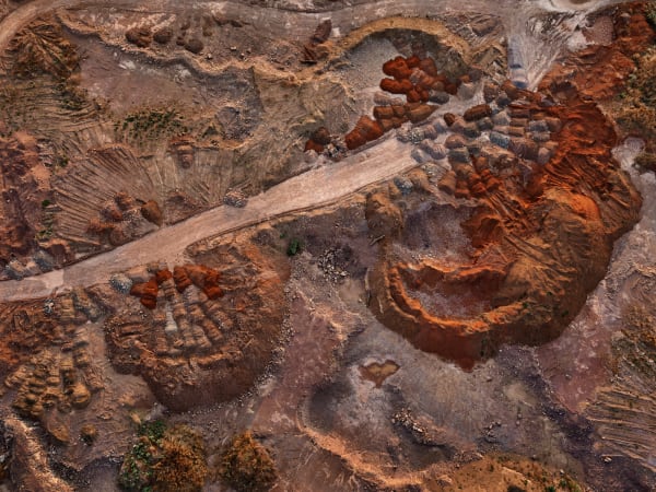 Copper Ore Yards #2, Kamoa Kakula, Democratic Republic of Congo, 2024