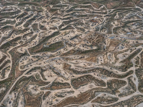 Oil Fields #32, Near Taft, California, USA, 2024