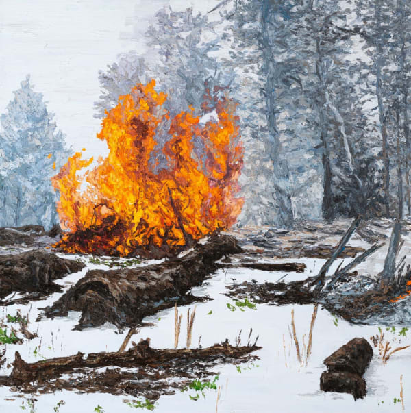 Matt Bahen, Into The Crowned Knot Of Fire, 2019