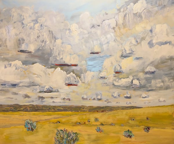 Greg Hardy, Sagebrush, Sky Clearing, 2022