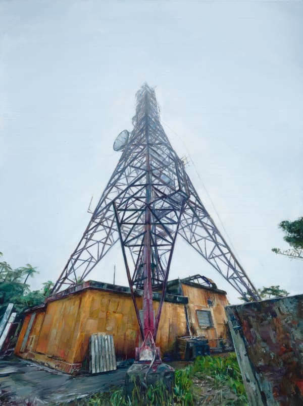 Communications Tower at Mount Scenery, 2024-2025