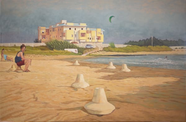 Eolo Paul Bottaro, Passing breeze on the shore, 2024