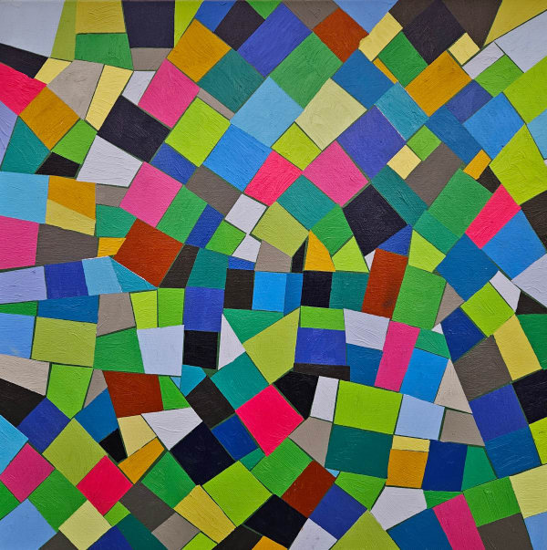 Melinda Harper Untitled Oil on canvas 61 x 61 cm