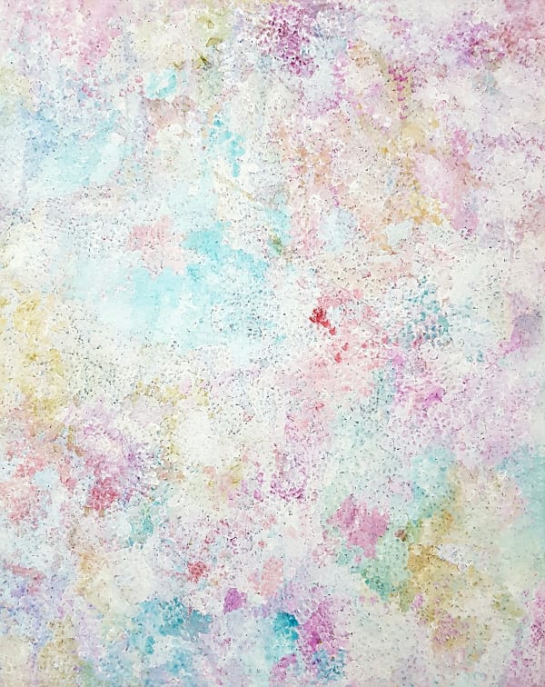 Kathleen Ngale Untitled 07H2O, from Arnwekety (Bush Plum Dreaming) Series, 2009 Acrylic on linen 120 x 147 cm