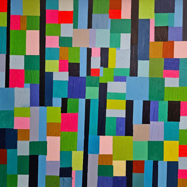 Melinda Harper Untitled Oil on canvas 61 x 61 cm