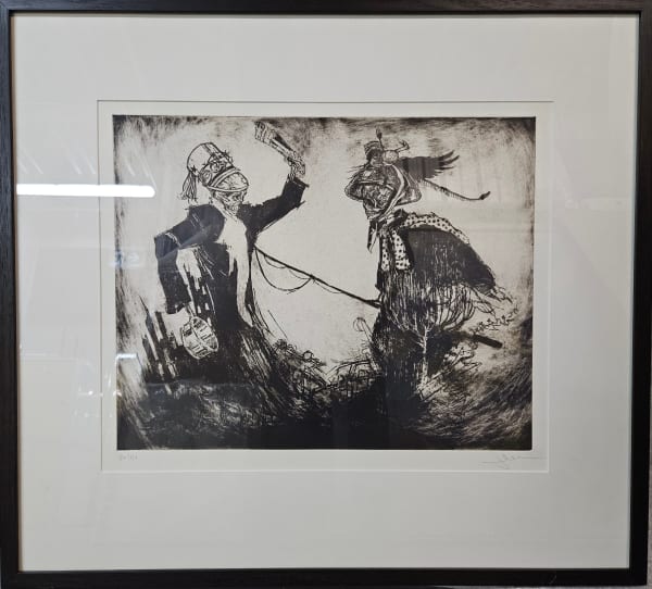 Swoon Mortimer and Jenkins, 2012 Etching 40 x 35 cm edition of 45 (#23/45)