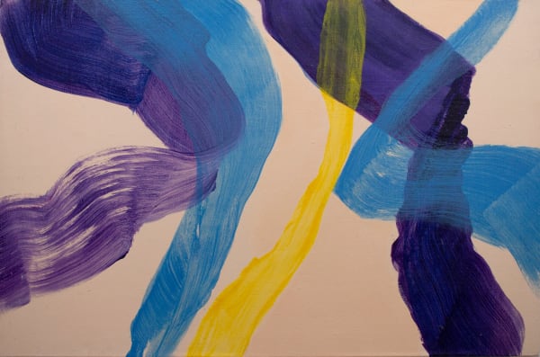 Anthony White Ghost Series III, 2023 Synthetic polymer paint on linen 60cm x 91.7cm