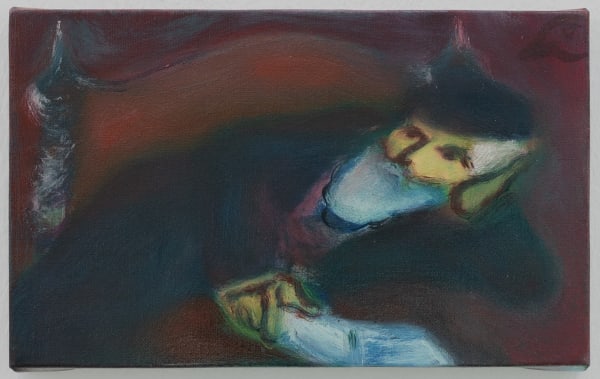 Alma Feldhandler, After Jankel Adler’s Painting, with bird, 2024