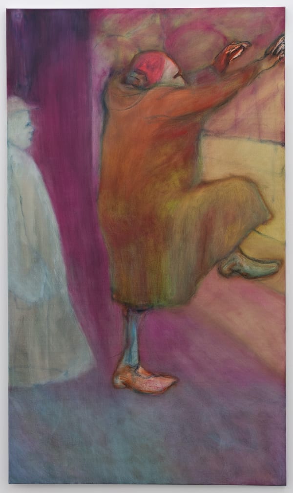 Alma Feldhandler, Old woman with two shoes, 2023