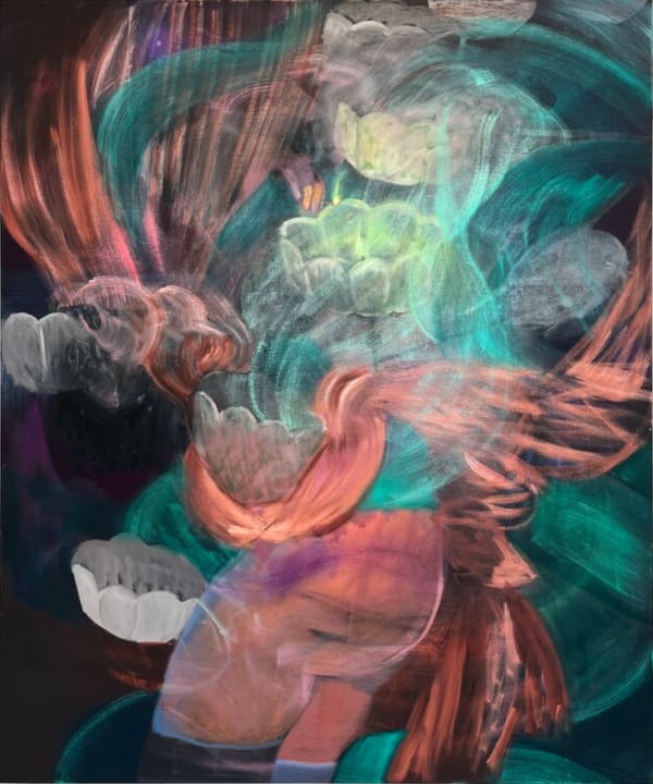 Lindsey Jean McLean Gas, 2024 Oil on linen 47 x 39 inches