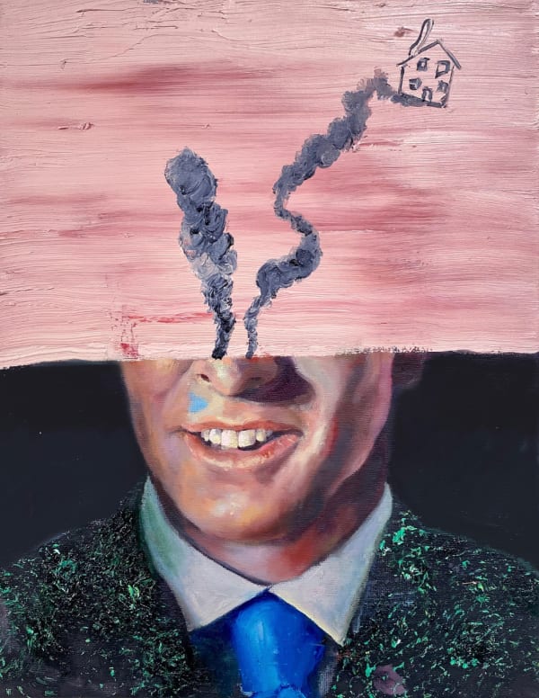 Wyatt Mills Perfumes From the Past , 2022 Oil on canvas 14 x 11 in