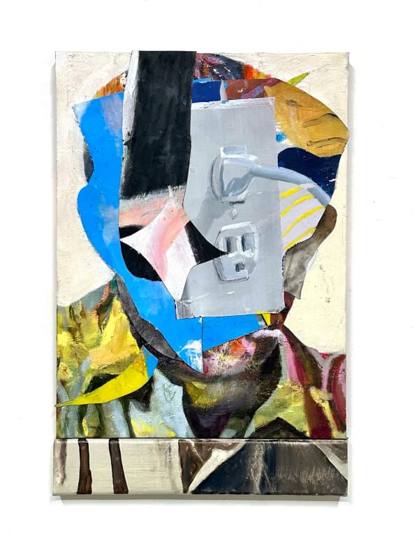 Wyatt Mills Machine Learning (Donor), 2025 Oil on canvas 28 x 18 in