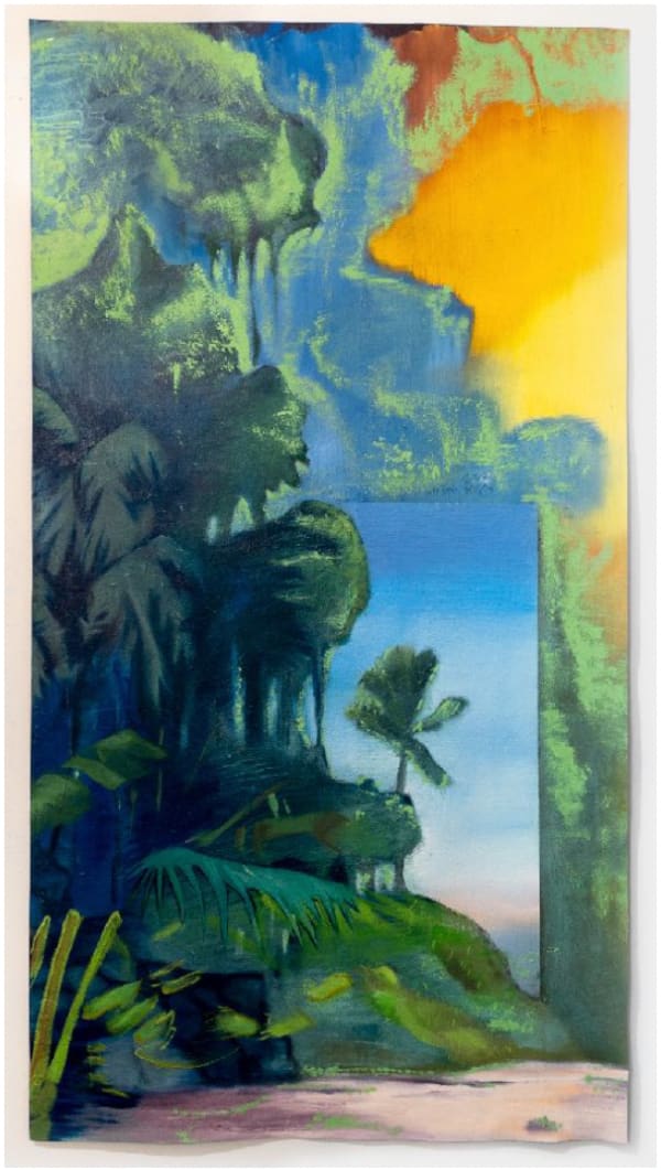 Joaquín Stacey-Calle, Digesting landscapes 4 (El sol timido), 2023