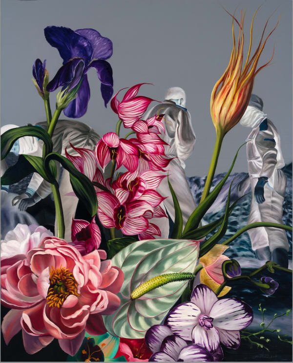 Roghayeh Najdi, The Collapsed Wall, 2022