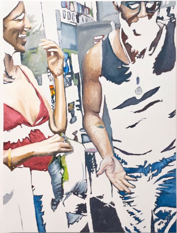 Joaquín Stacey-Calle, Controlled decay (intimacy of strangers) 11, 2023