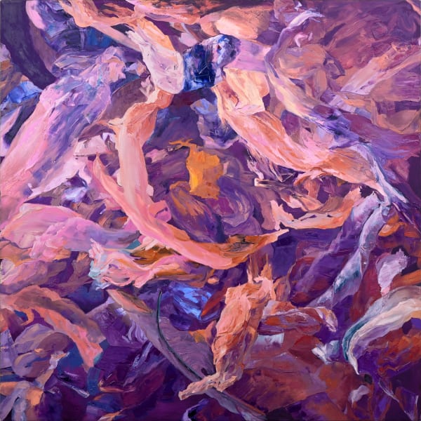 Abigail McCallum Image Prismatic, 2023 Oil on canvas 48 x 48