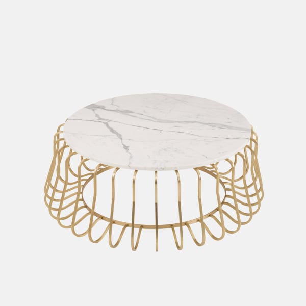 Rococo Marble Coffee Table