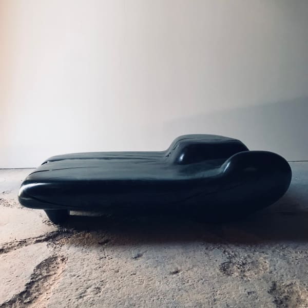 Jordi Sarrate, Indigo Blue coffee table, 2024