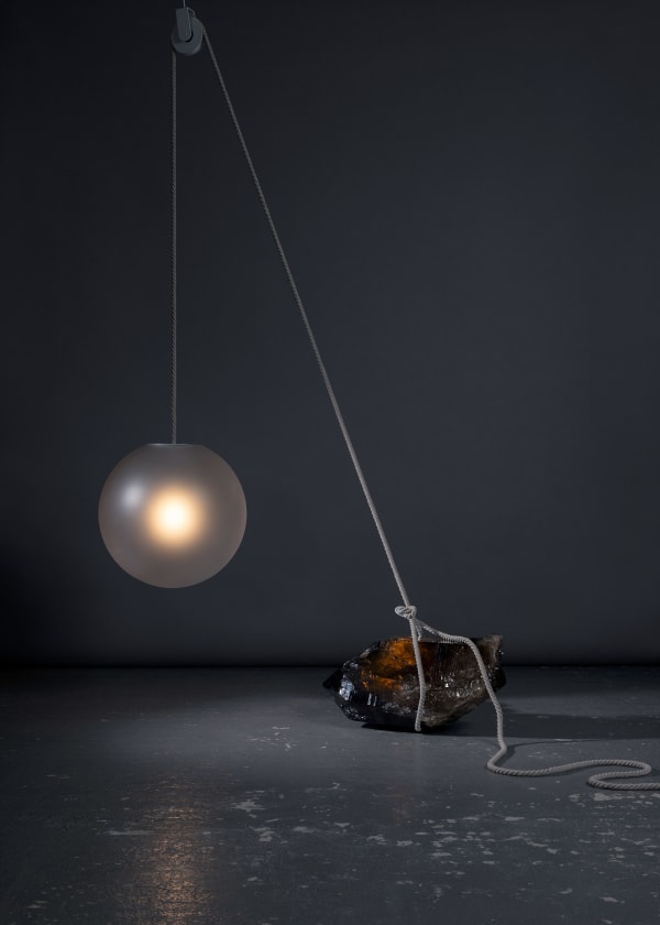 Jesse Visser, Beacon of Light. Brazil Quartz, 2023