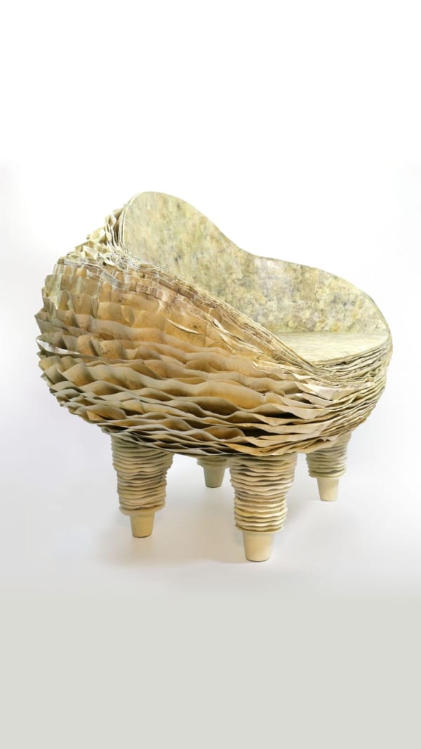 Vadim Kibardin, Off White Miracle XXL Chair, 2023