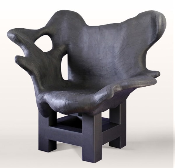 Vadim Kibardin, Black Mirror Chair #1, 2018