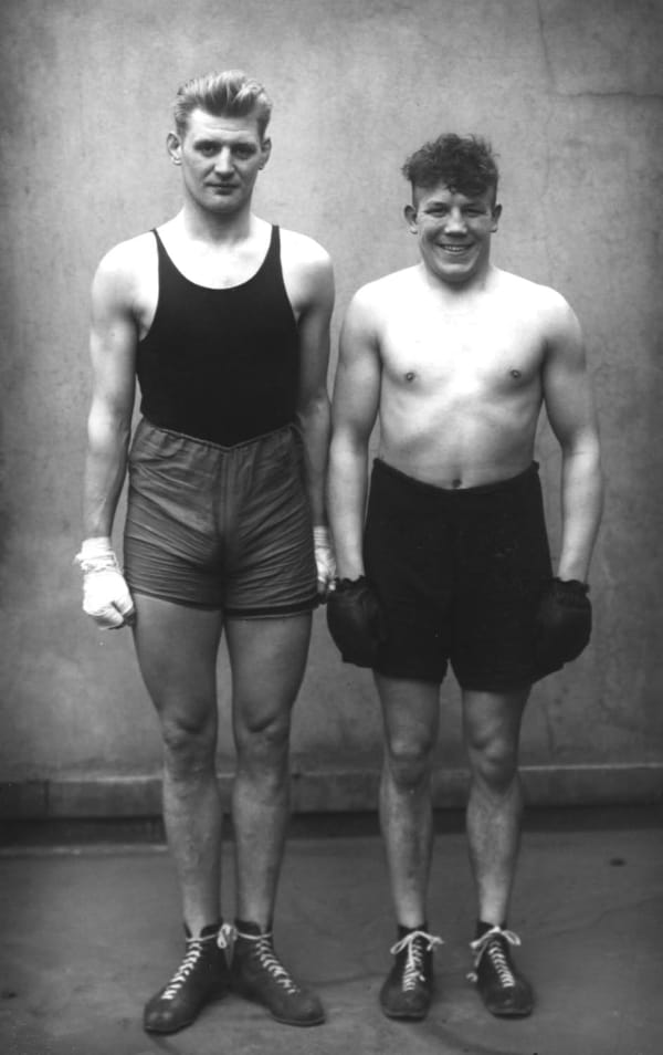 August Sander, Boxers, Cologne 1928 (85)