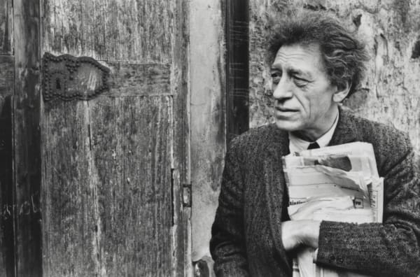 Henri Cartier-Bresson, Portrait of Alberto Giacometti, 1961