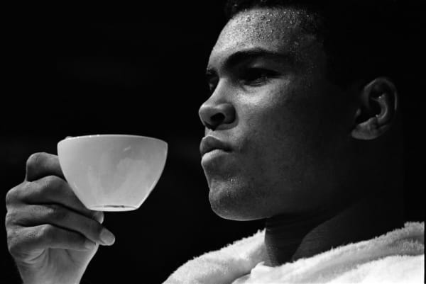 Gerry Cranham, Tea with Muhammad Ali, 1965