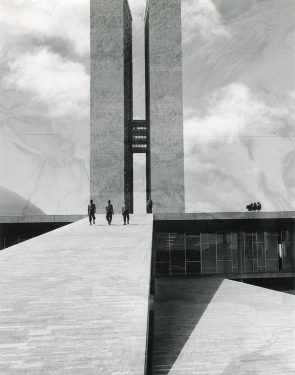 Lucien Hervé, Congrès National, Brasilia, Architecte: Oscar Niemeyer, 1961