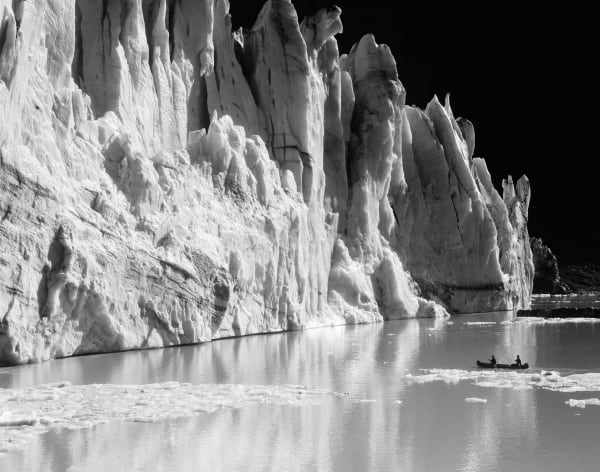 Bradford Washburn, South Crillon Glacier and Canoe, Alaska , 1934