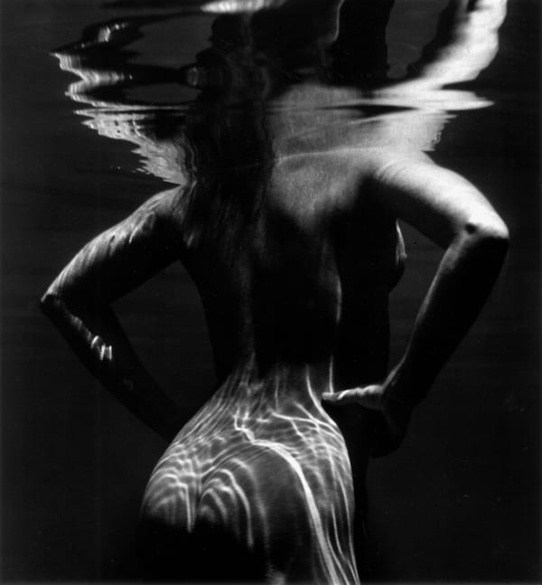 Brett Weston, Underwater Nude, 1981