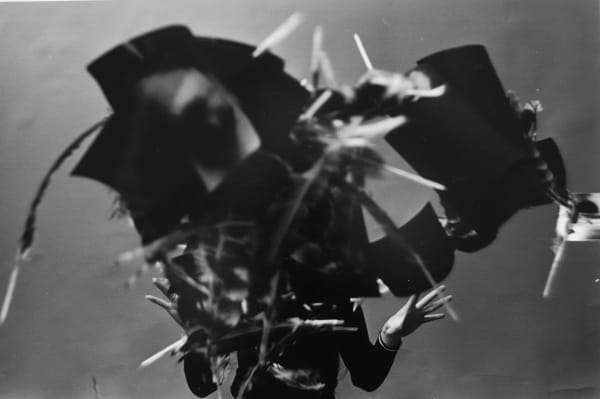 Akira Sato, Untitled (Girl Throwing), from Cyclopean Eye, 1960s