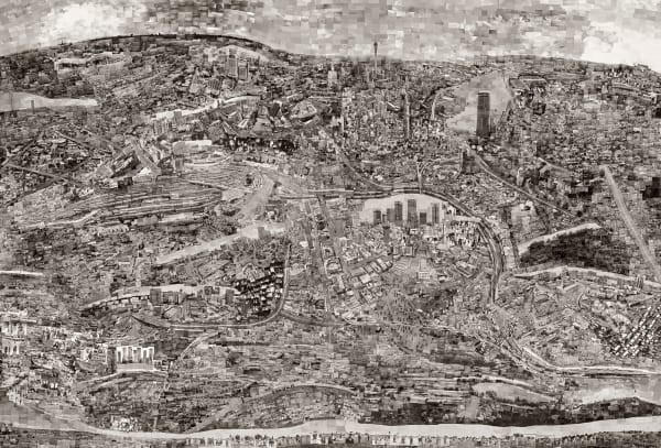 Sohei Nishino, Diorama Map Johannesburg, 2015