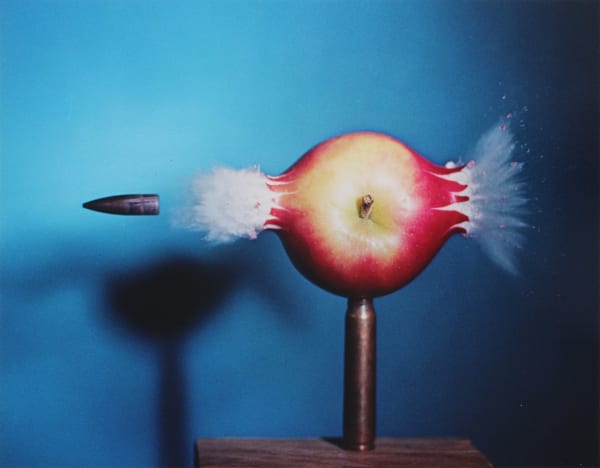 Dr. Harold Edgerton, Bullet Through Apple, 1964