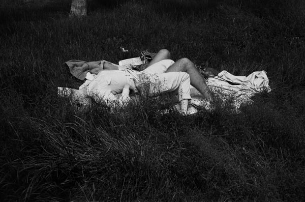 Tod Papageorge, Central Park, 1987 (Couple in Grass), 1987