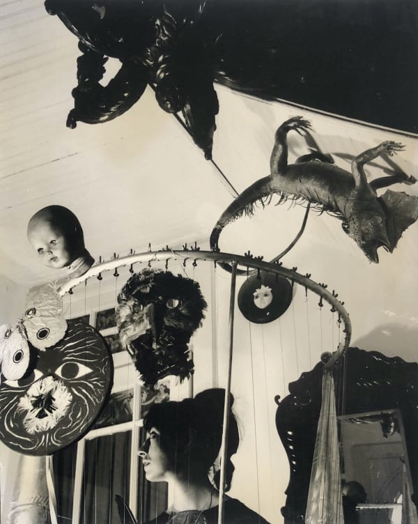 Kati Horna, Mujer y Mascara (Serie) Mexico, 1963