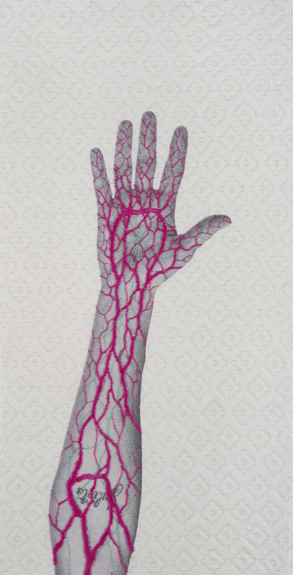 Juana Gómez, Hand Pattern, Santiago, Chile, 2019