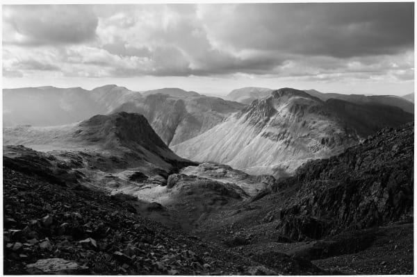 John Davies, Great Gable from Sca Fell Pikes, Cumbria, 1980, 1980
