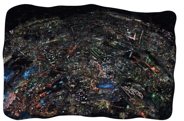 Sohei Nishino, Diorama Map Night, 2010