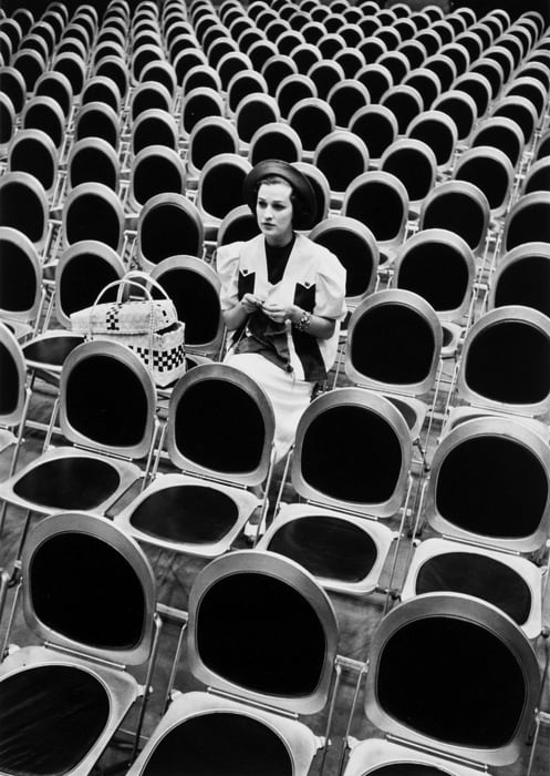 Alfred Eisenstaedt, Jane Froman, singer, at NBC Studio 4H, New York, 1937