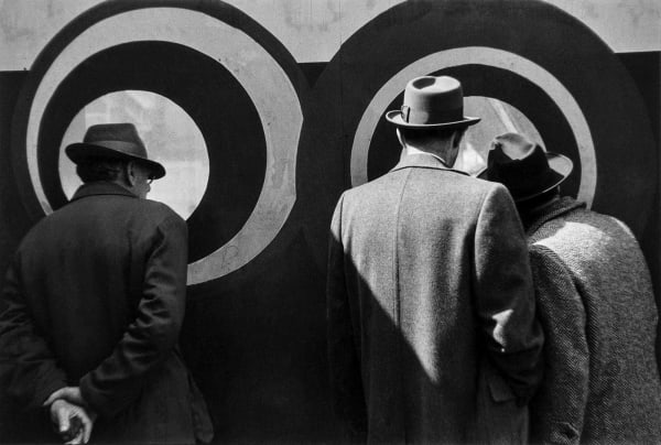 Louis Stettner, Concentric Circles, Construction Site, New York, 1952